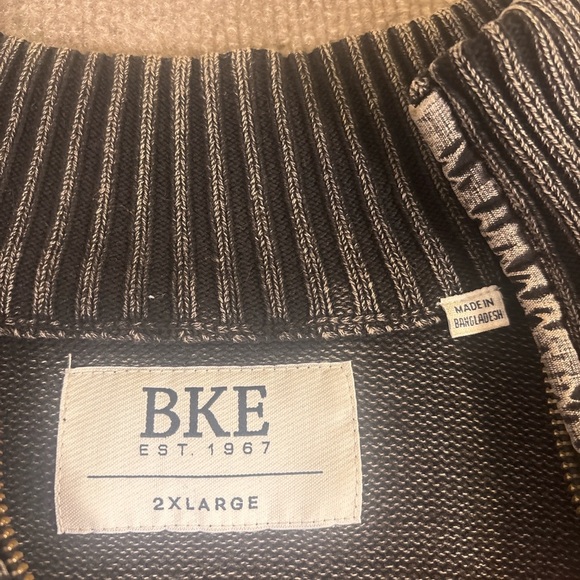 Men's Gray Sweater BKE 2xl 0088 - Picture 2 of 4